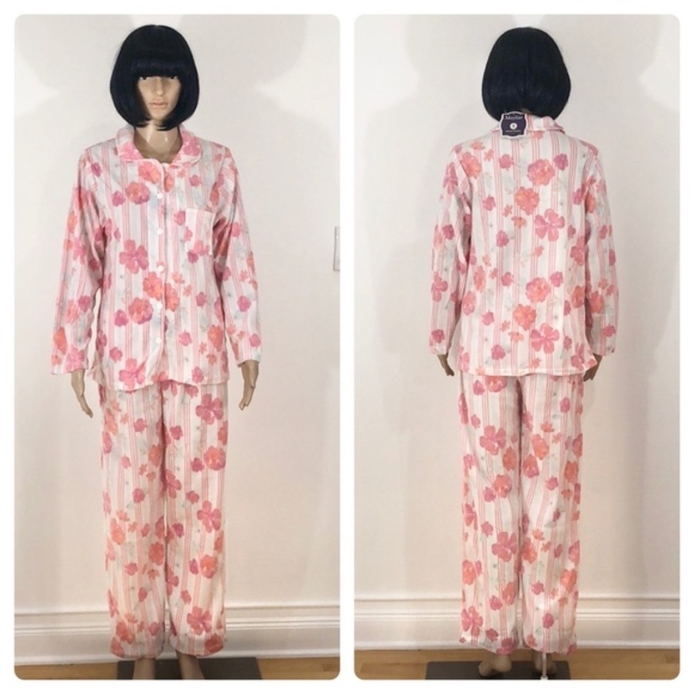 LAST TWO!!! Mayfair 2 Piece Micro Fleece Pajamas Size Small
